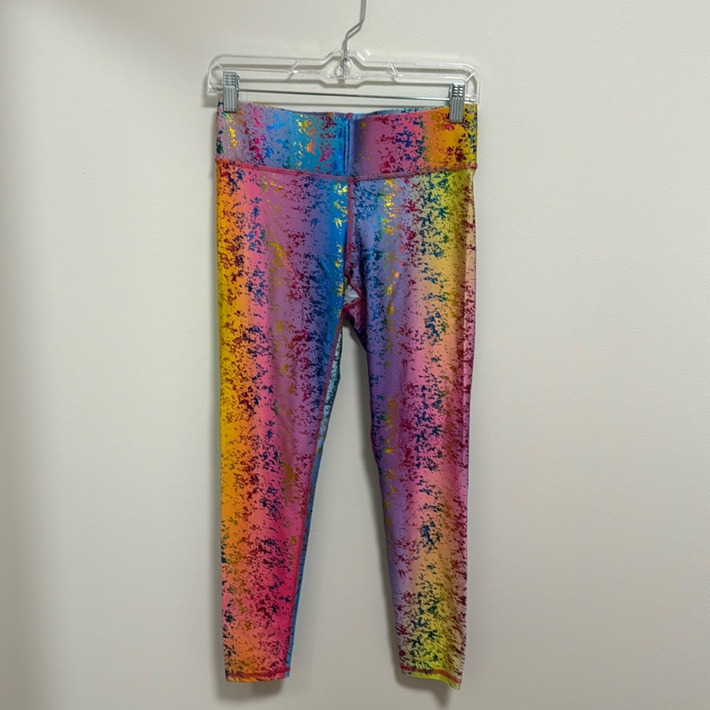 Terez Balyage Hi-Shine Foil Leggings US M